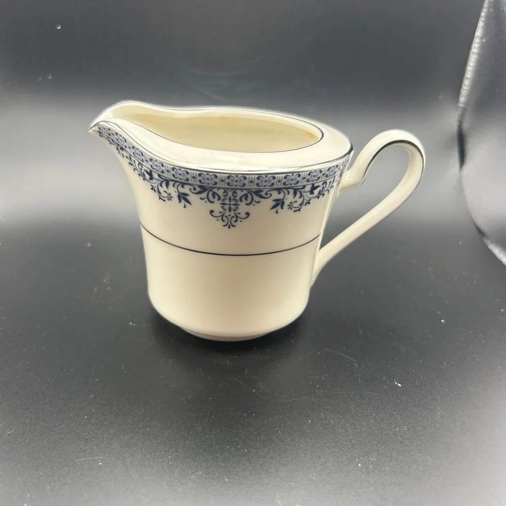Vintage Noritake China Charleston 7148 Creamer Pitcher & Covered Sugar Bowl Set